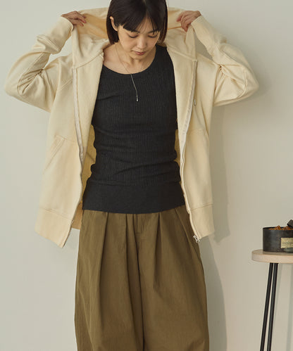 ふんわりコットンランダムリブタンクトップ[1325-5101]