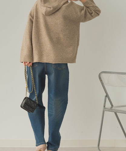 ストレッチデニムバルーンパンツ[1225-1003]