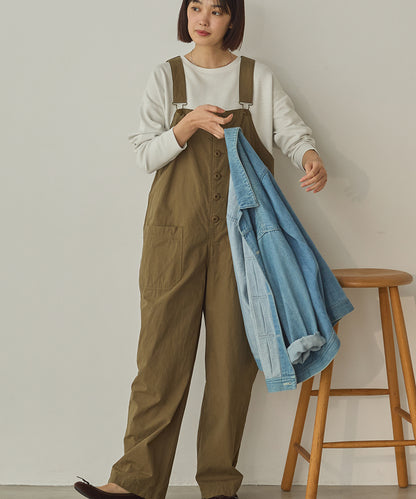 リップルダブルフェイス裾ラウンド長袖Tシャツ[1325-6141]