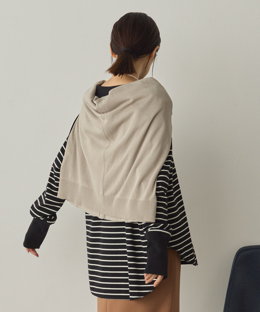 リブ裾ラウンドプルオーバー[1325-6146]