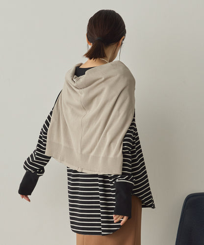 リブ裾ラウンドプルオーバー[1325-6146]