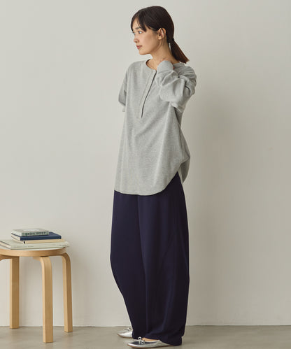 リブヘンリーネックプルオーバー[1325-6147]