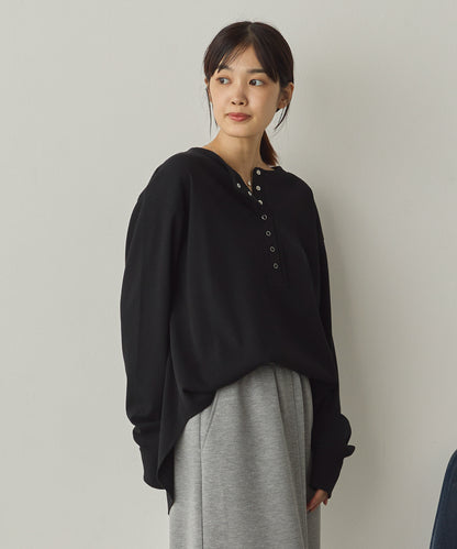 リブヘンリーネックプルオーバー[1325-6147]