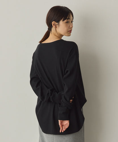 リブヘンリーネックプルオーバー[1325-6147]