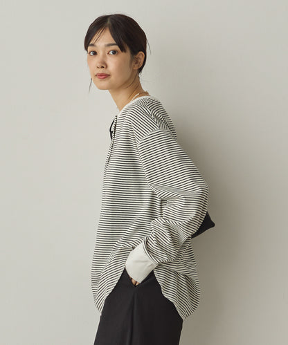 リブヘンリーネックプルオーバー[1325-6147]