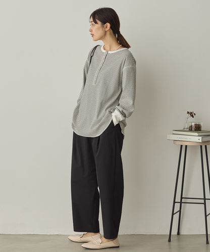 リブヘンリーネックプルオーバー[1325-6147]