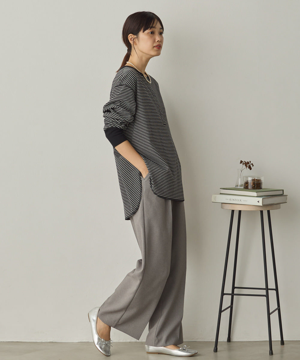 リブヘンリーネックプルオーバー[1325-6147]