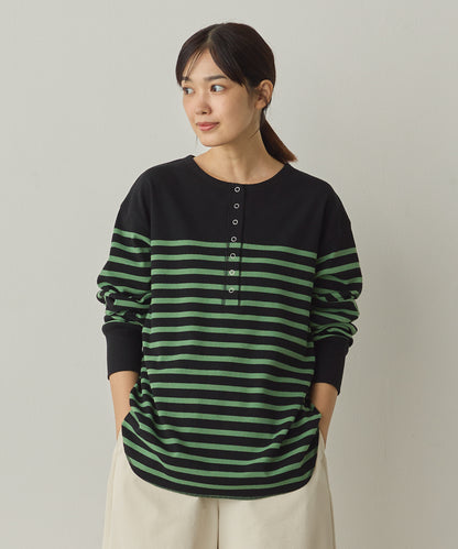 リブヘンリーネックプルオーバー[1325-6147]