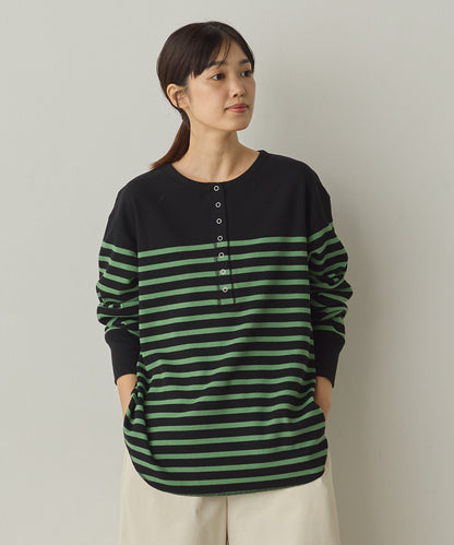 リブヘンリーネックプルオーバー[1325-6147]