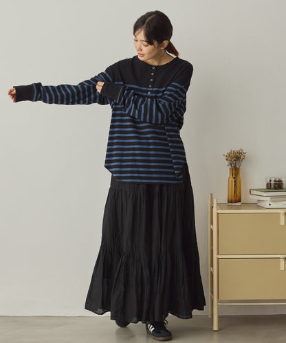 リブヘンリーネックプルオーバー[1325-6147]