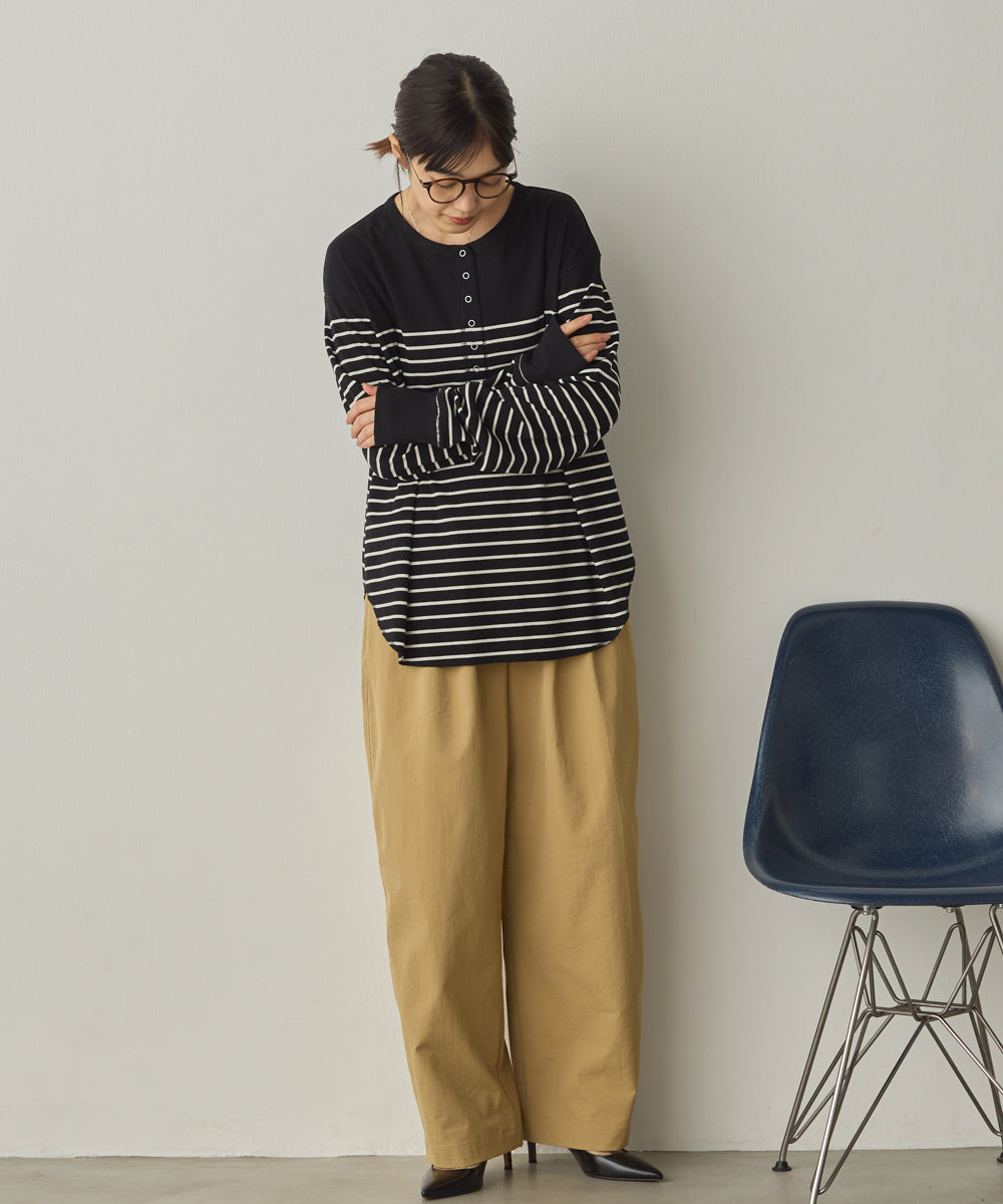 リブヘンリーネックプルオーバー[1325-6147]