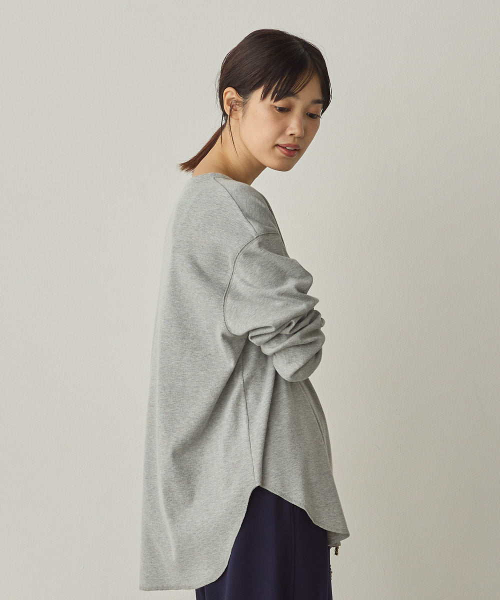 リブヘンリーネックプルオーバー[1325-6147]