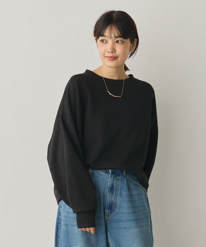 ソフトダンボールニットコクーンプルオーバー[1325-6154]