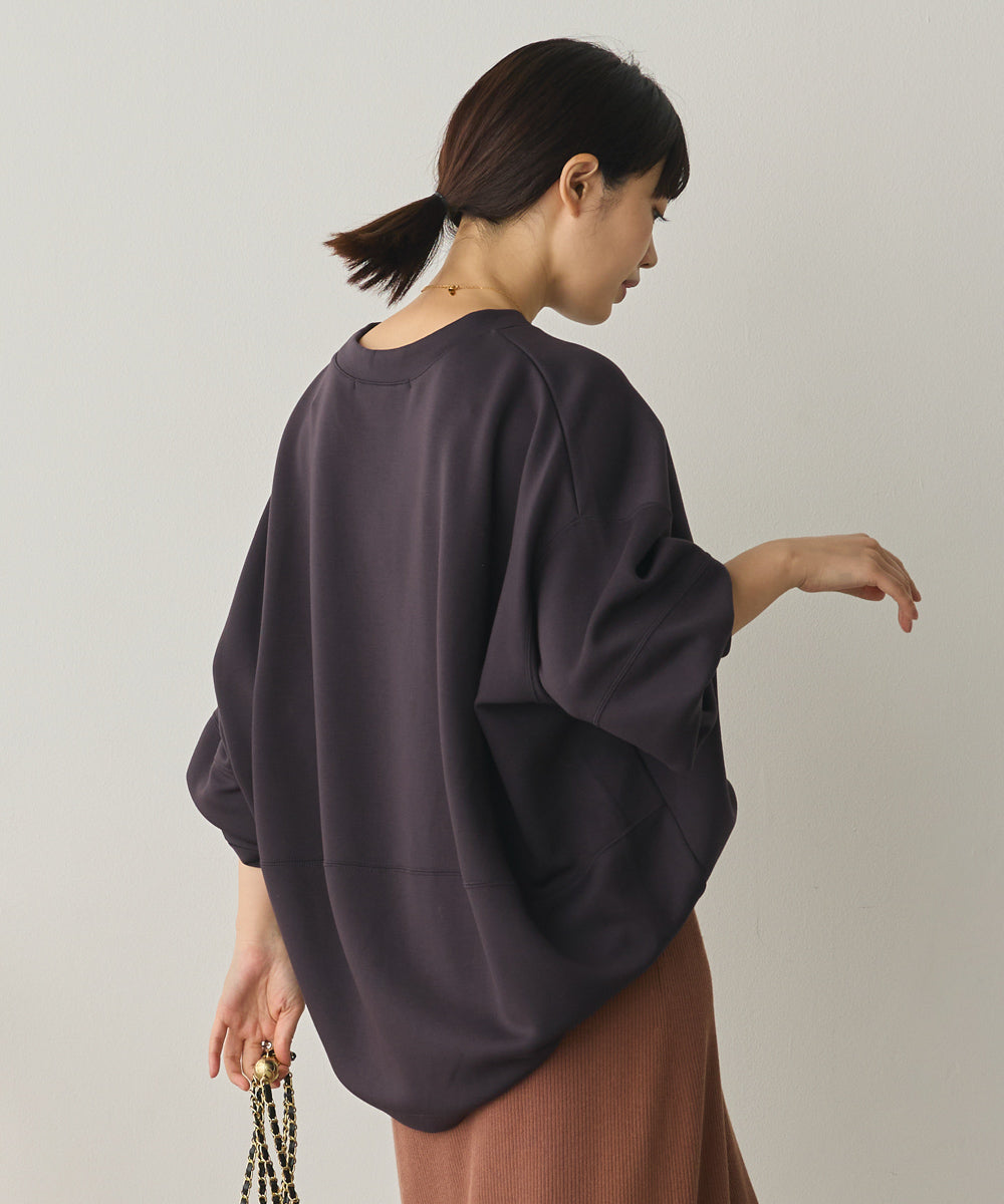 ソフトダンボールニットコクーンプルオーバー[1325-6154]