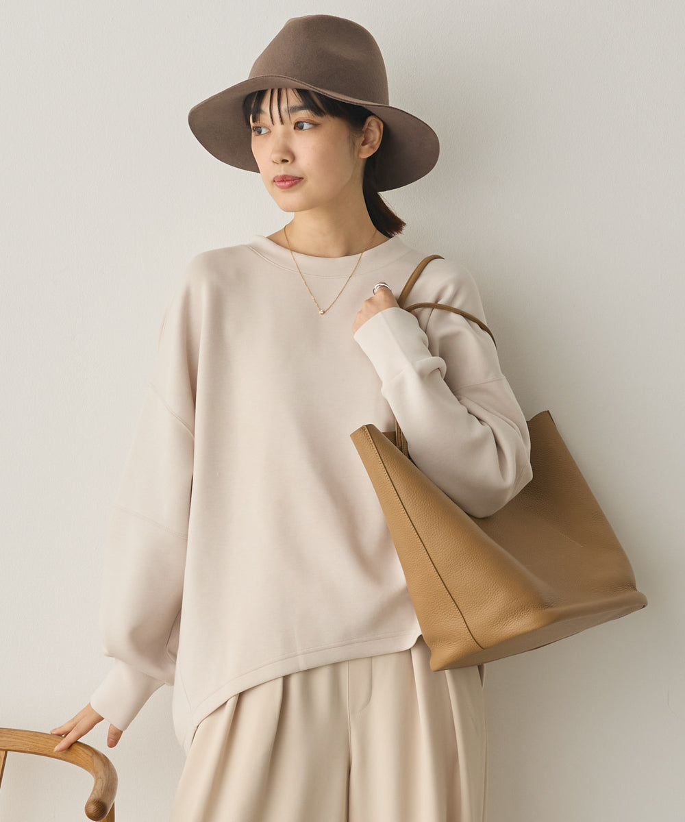 ソフトダンボールニットコクーンプルオーバー[1325-6154] – Sans Souci