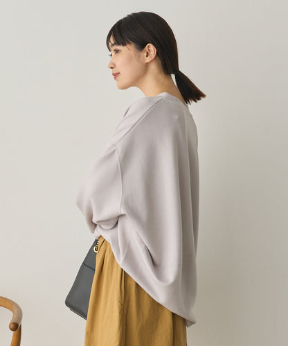 ソフトダンボールニットコクーンプルオーバー[1325-6154]