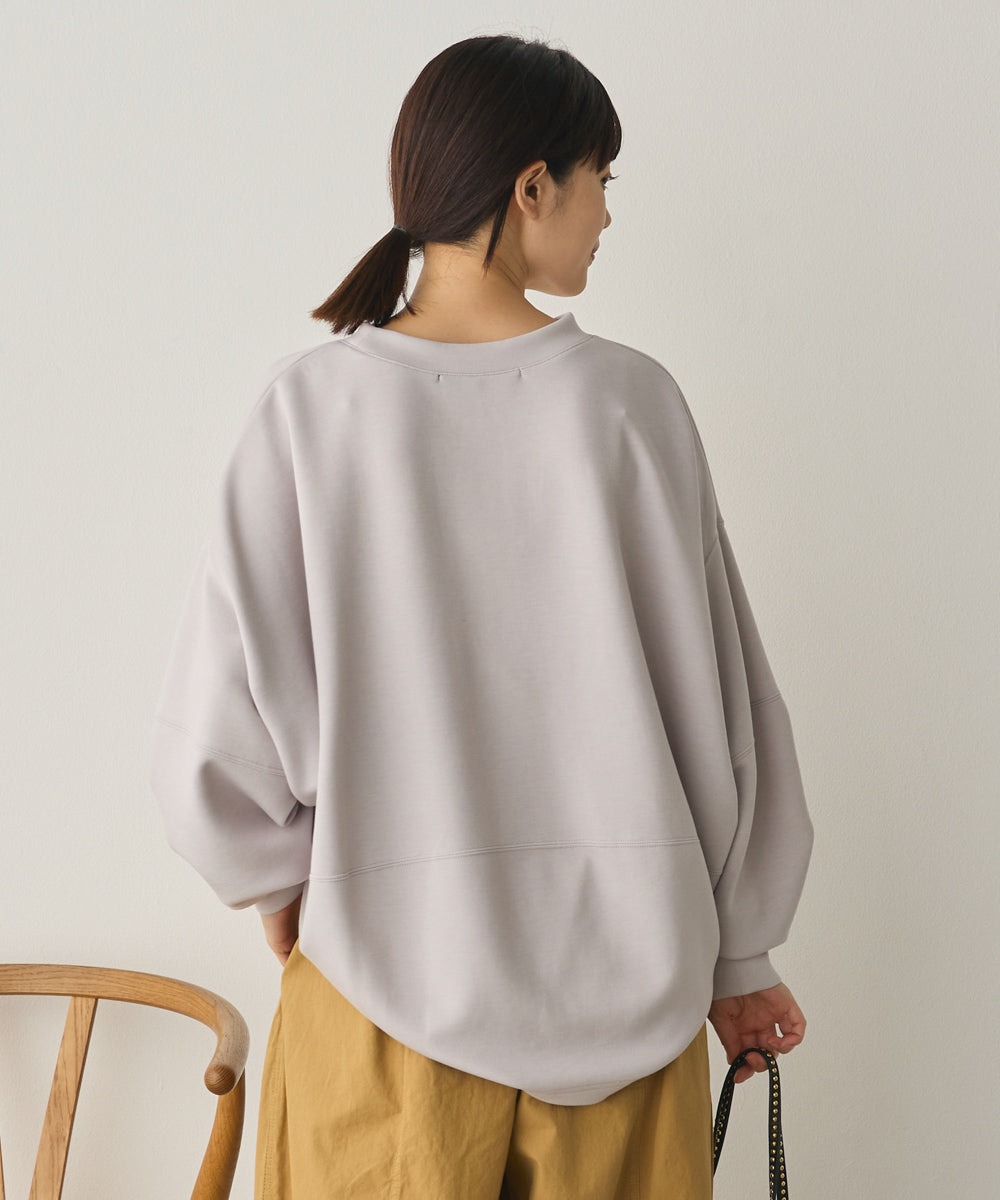 ソフトダンボールニットコクーンプルオーバー[1325-6154]