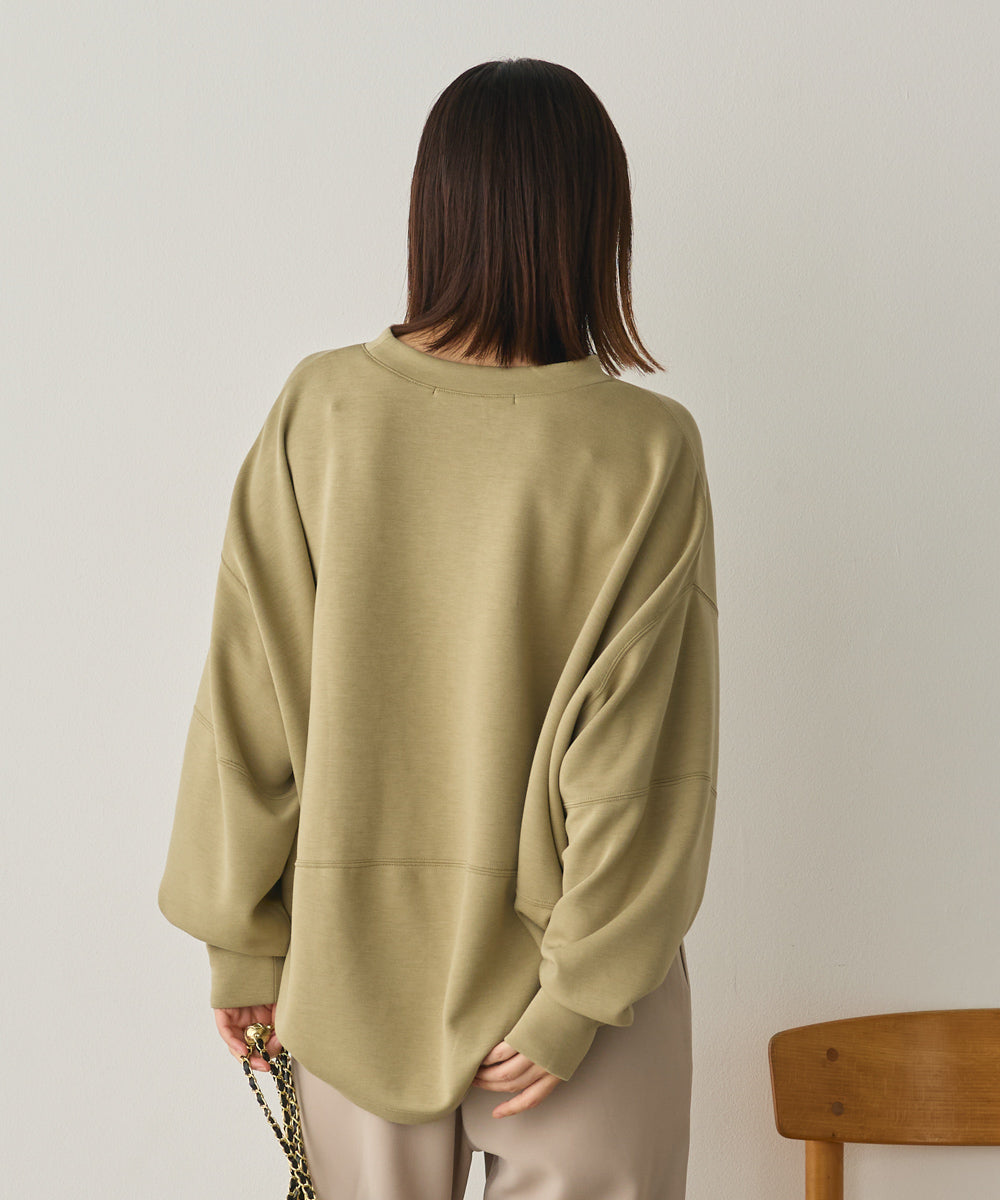 ソフトダンボールニットコクーンプルオーバー[1325-6154] – Sans Souci