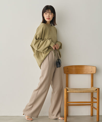 ソフトダンボールニットコクーンプルオーバー[1325-6154]