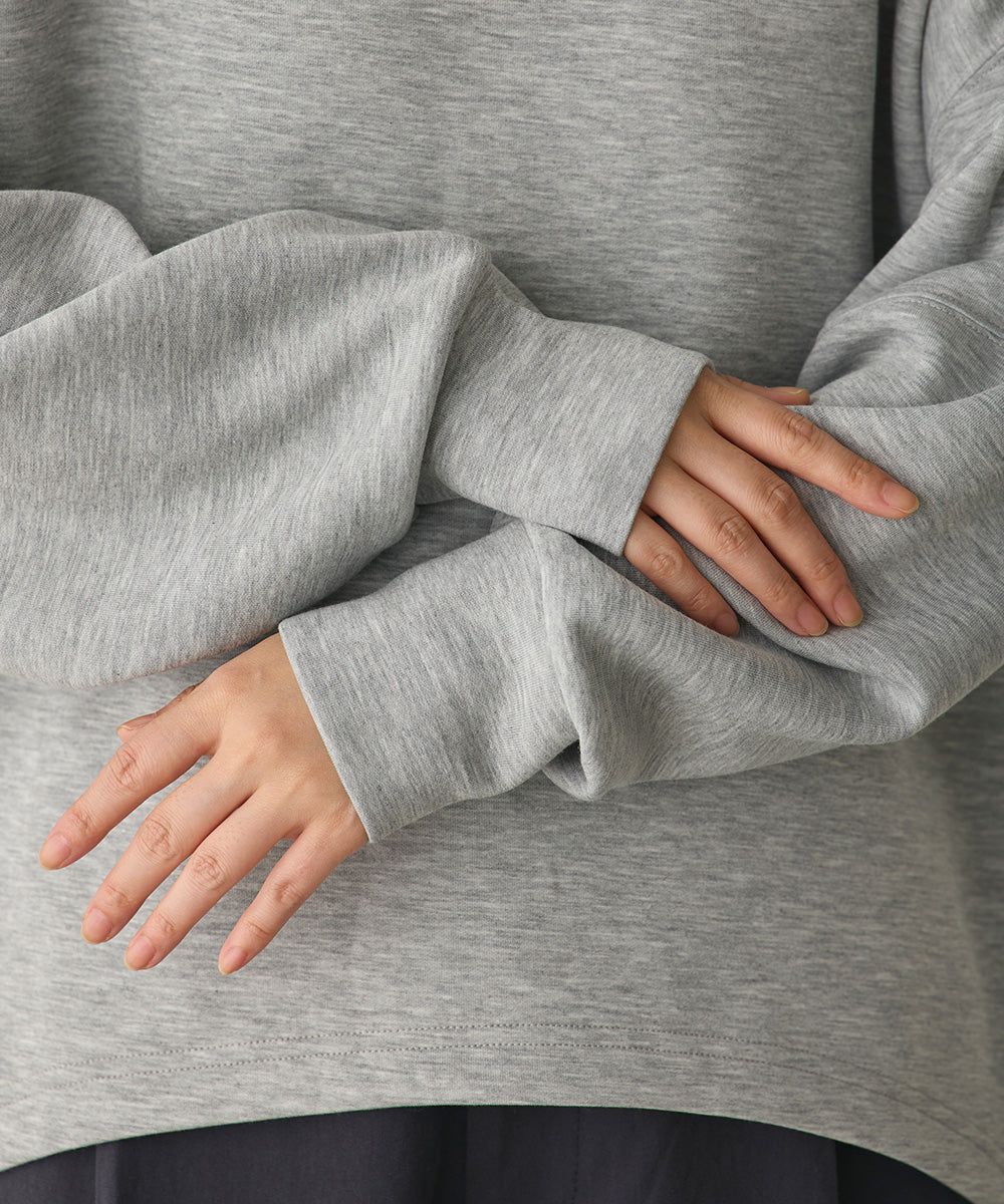 ソフトダンボールニットコクーンプルオーバー[1325-6154]