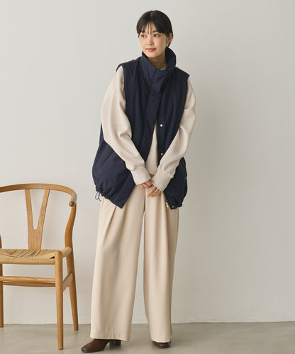 ソフトダンボールニットコクーンプルオーバー[1325-6154]