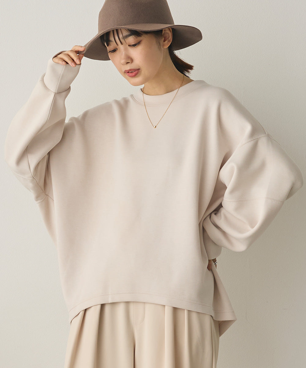 ソフトダンボールニットコクーンプルオーバー[1325-6154]