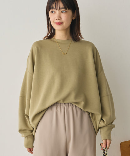 ソフトダンボールニットコクーンプルオーバー[1325-6154]