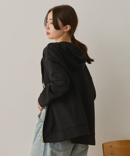 ソフトダンボールニットZIPパーカー[1325-6155]