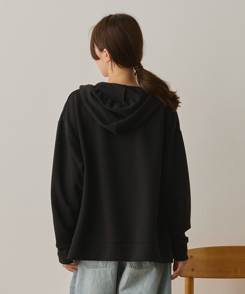 ソフトダンボールニットZIPパーカー[1325-6155]