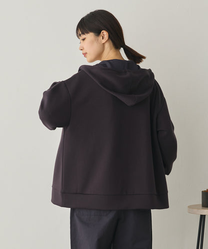 ソフトダンボールニットZIPパーカー[1325-6155]