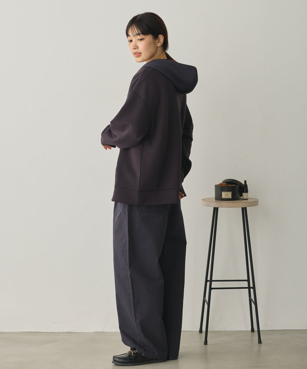 ソフトダンボールニットZIPパーカー[1325-6155]