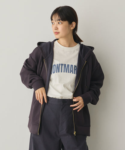 ソフトダンボールニットZIPパーカー[1325-6155]