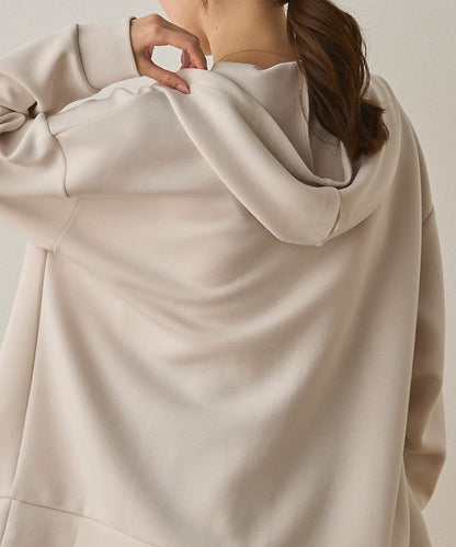 ソフトダンボールニットZIPパーカー[1325-6155]