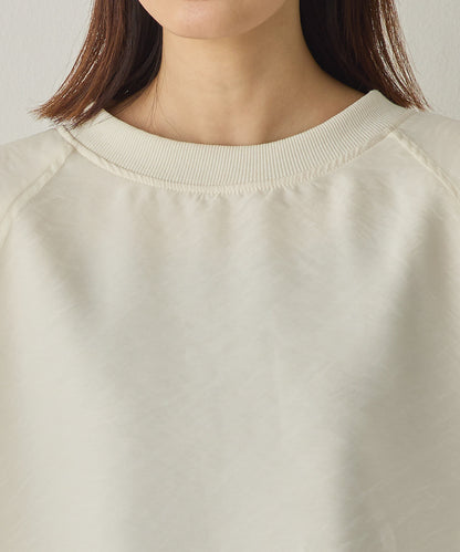 オーガンジーレイヤードボリューム袖プルオーバー[1325-6156]