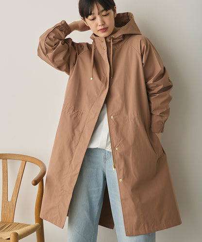 撥水加工ロングマウンテンパーカー[1325-9003]