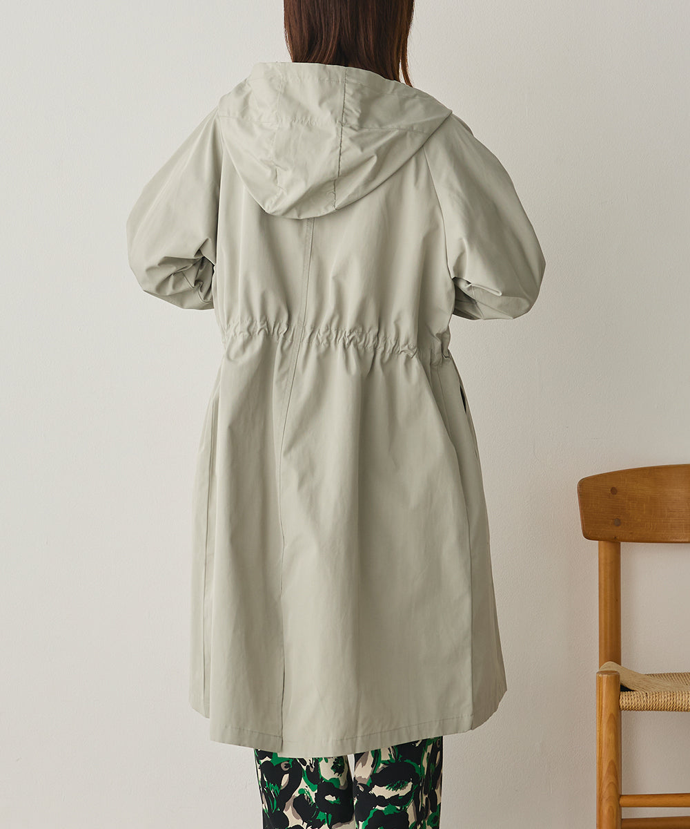 撥水加工ロングマウンテンパーカー[1325-9003]