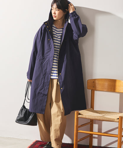 撥水加工ロングマウンテンパーカー[1325-9003]