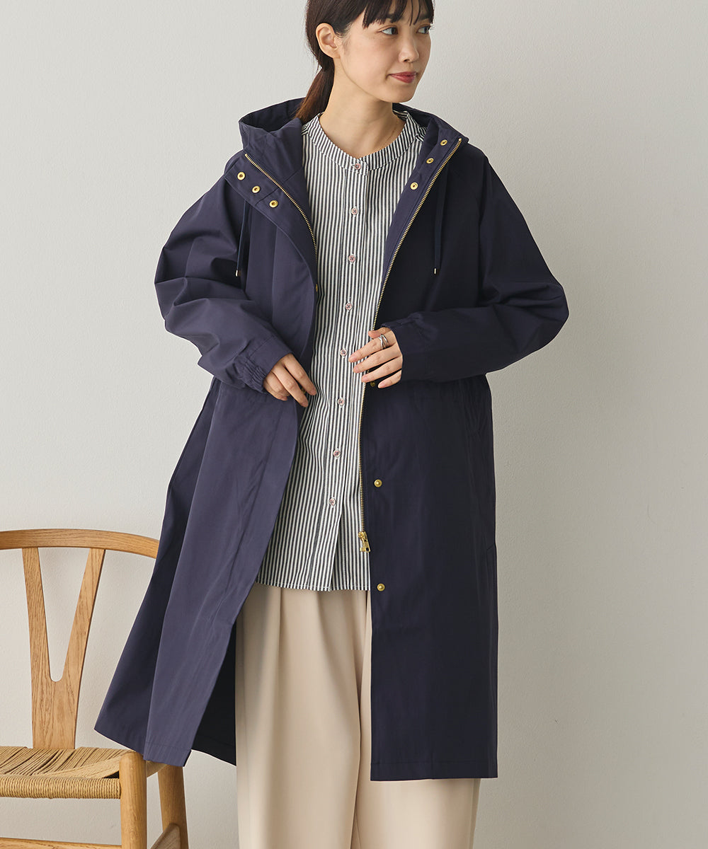 撥水加工ロングマウンテンパーカー[1325-9003]