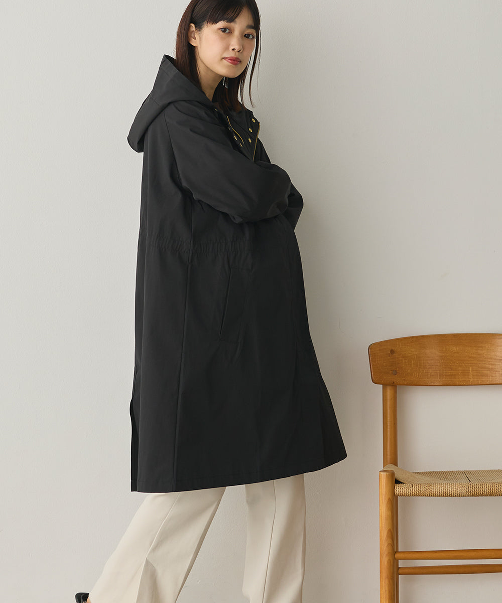 撥水加工ロングマウンテンパーカー[1325-9003]