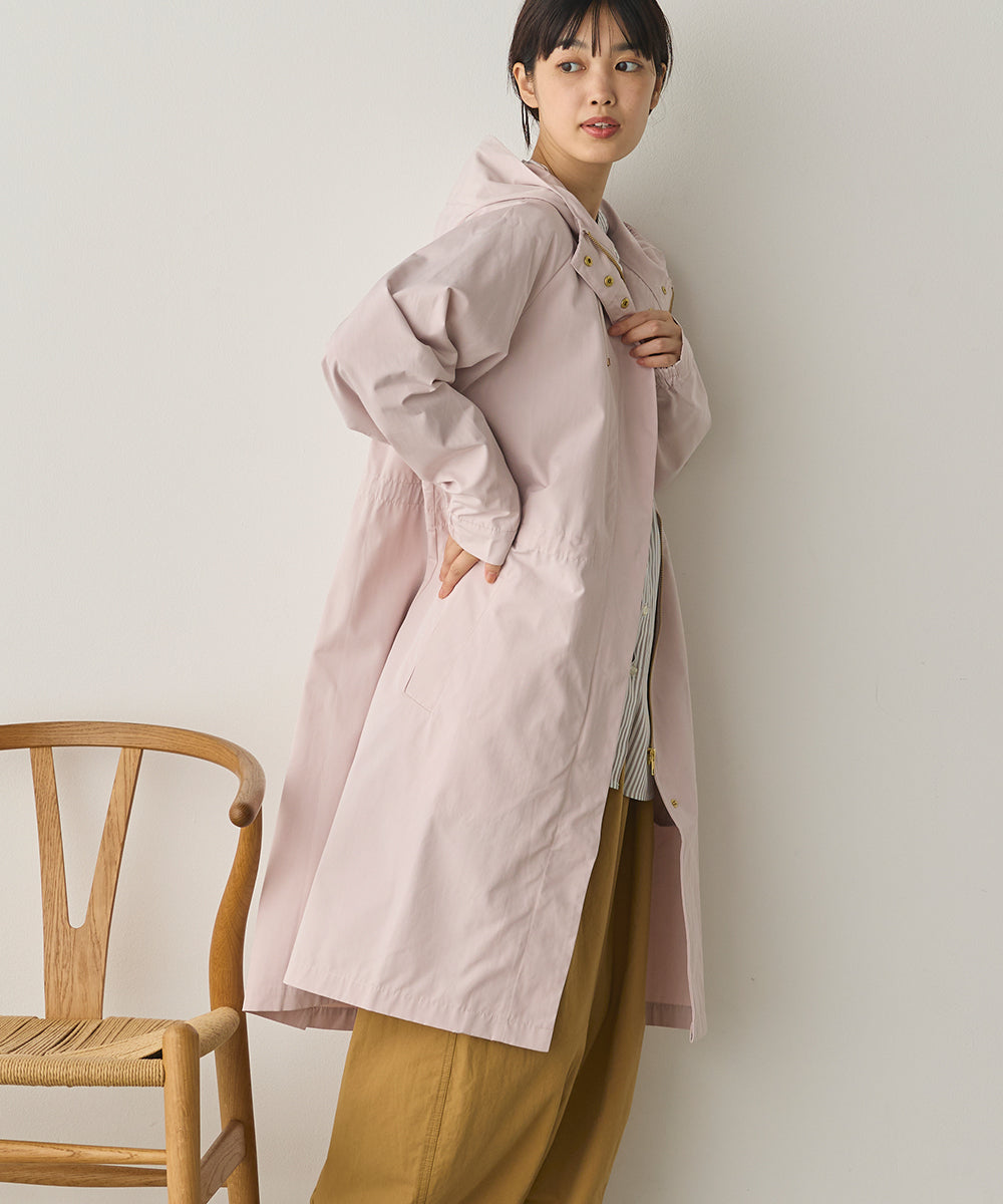 撥水加工ロングマウンテンパーカー[1325-9003]