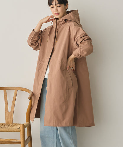 撥水加工ロングマウンテンパーカー[1325-9003]