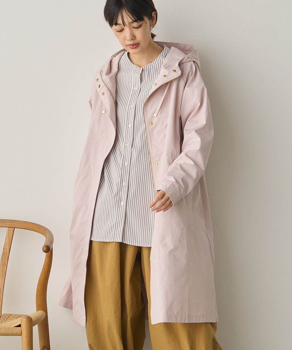 撥水加工ロングマウンテンパーカー[1325-9003]