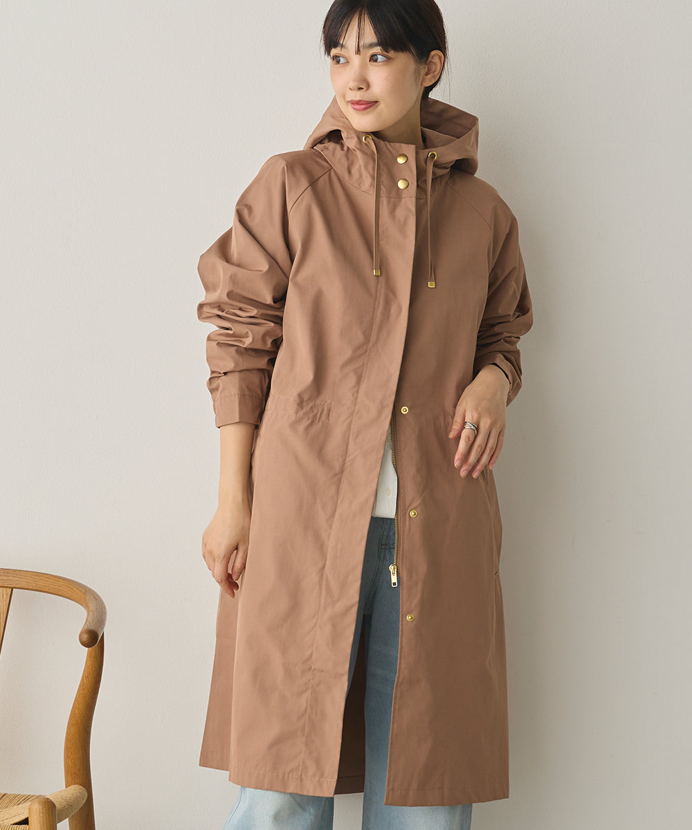 撥水加工ロングマウンテンパーカー[1325-9003]