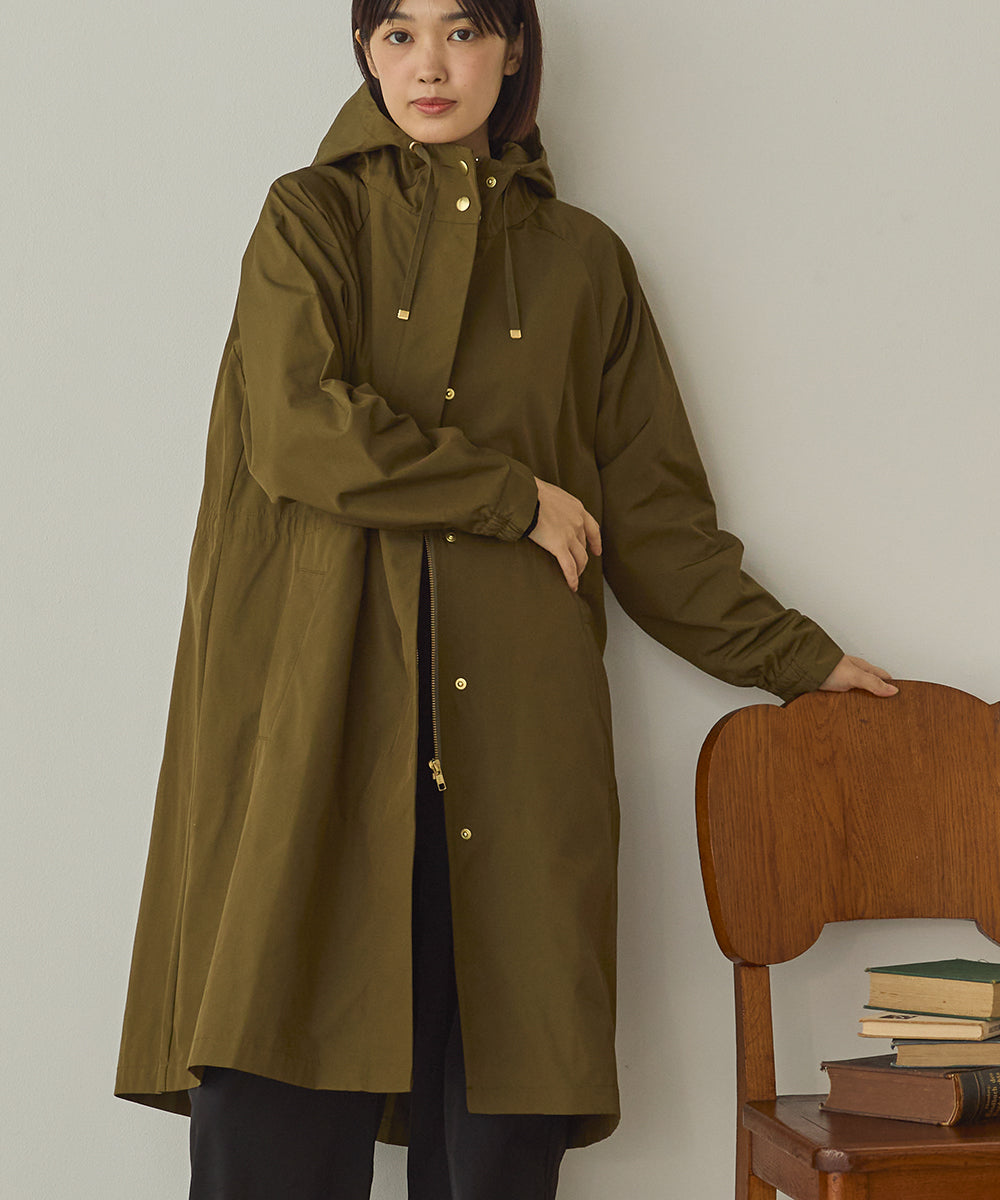 撥水加工ロングマウンテンパーカー[1325-9003]