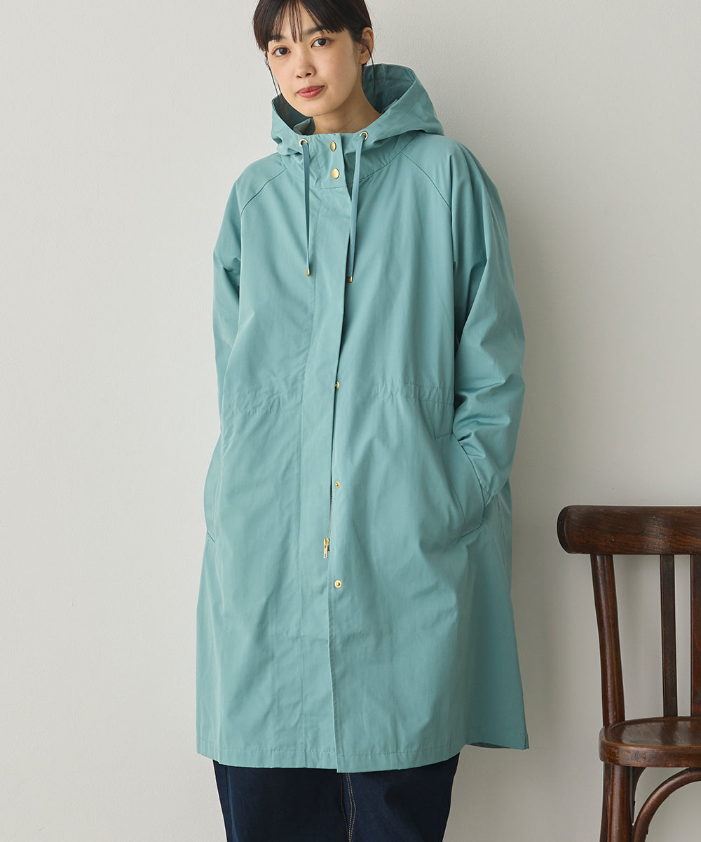 撥水加工ロングマウンテンパーカー[1325-9003]