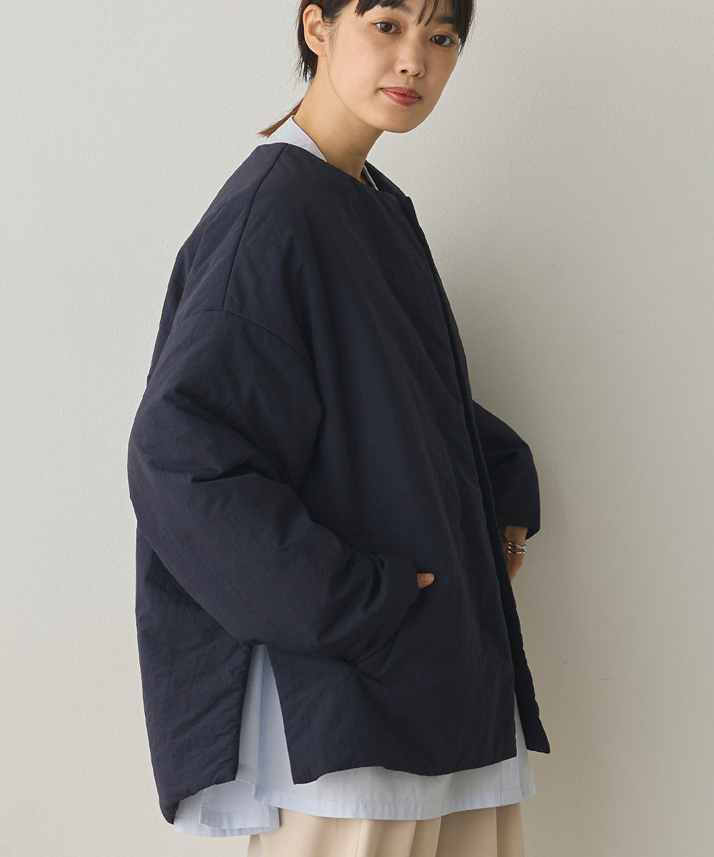 撥水加工ステッチレスサイドZIPコート[1325-9008]