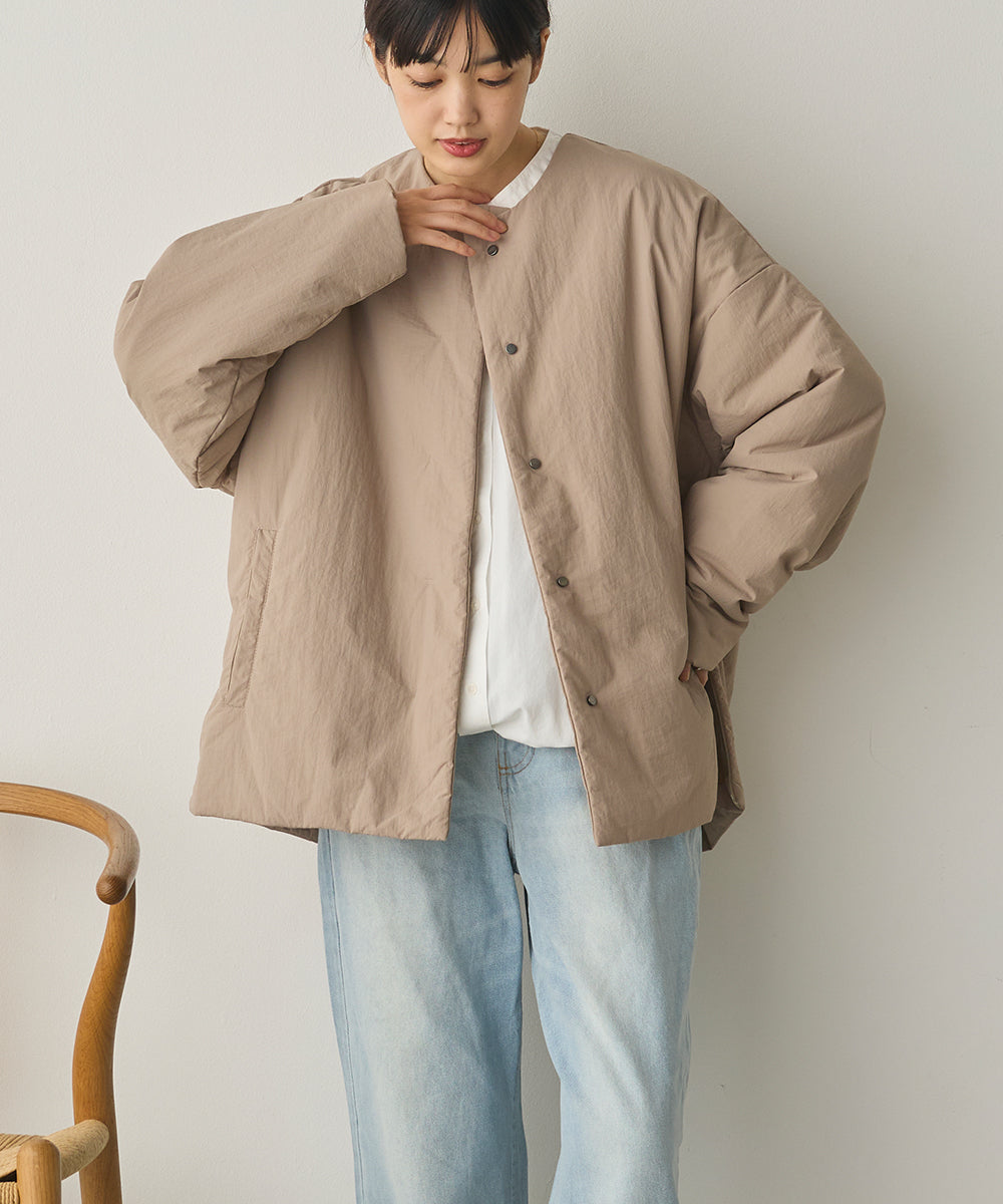 撥水加工ステッチレスサイドZIPコート[1325-9008]