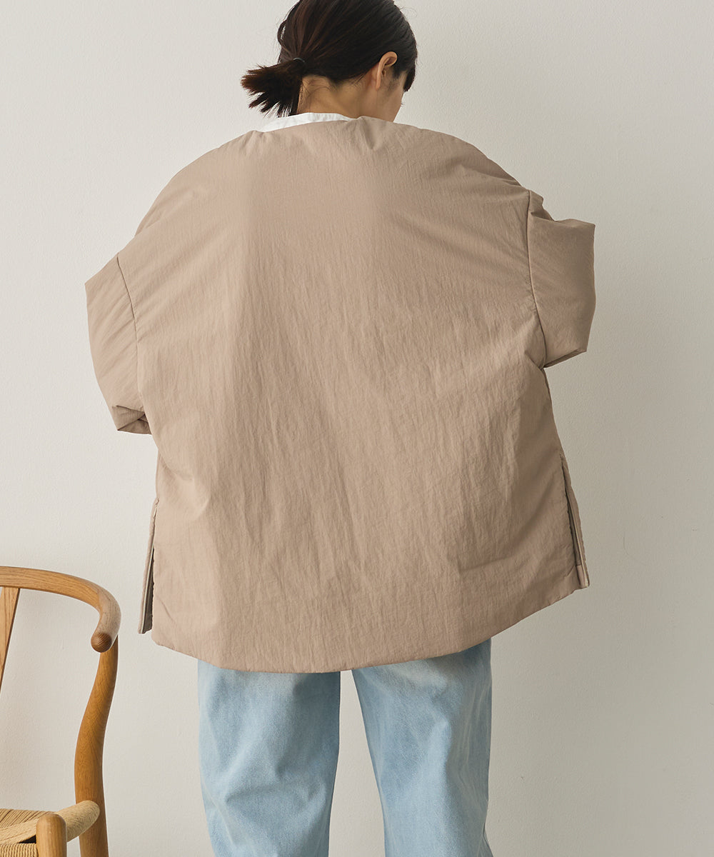 撥水加工ステッチレスサイドZIPコート[1325-9008]