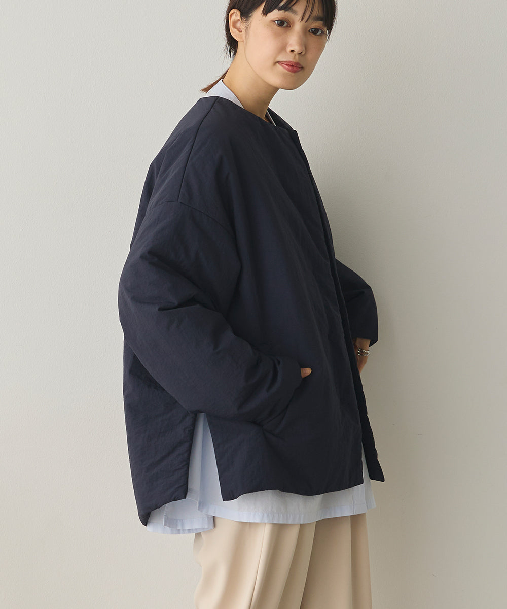 撥水加工ステッチレスサイドZIPコート[1325-9008]