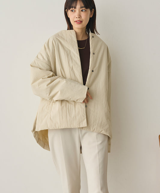 撥水加工ステッチレスサイドZIPコート[1325-9008]